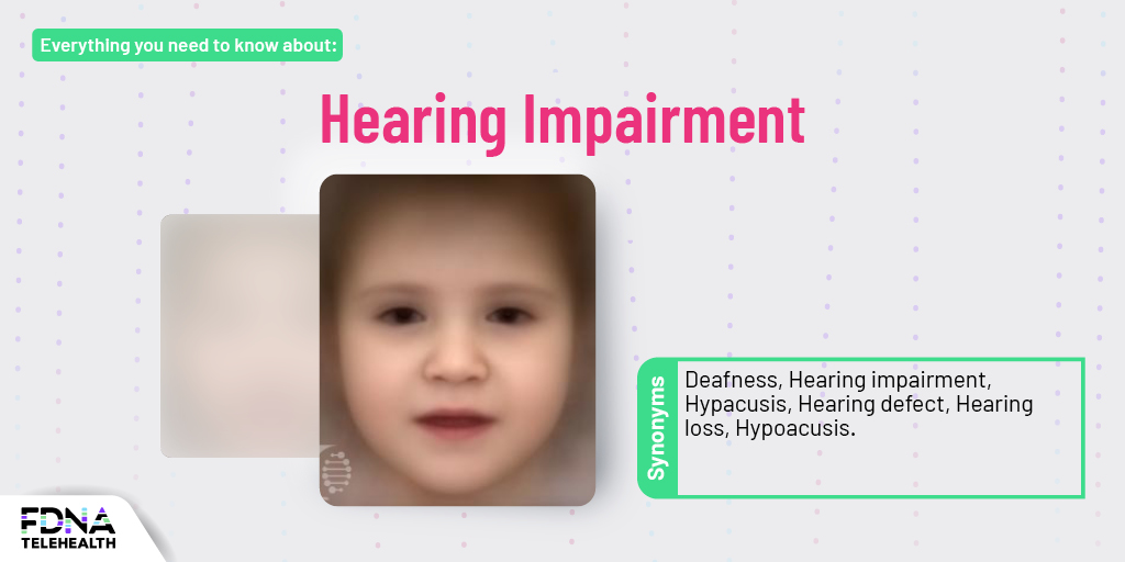 Hearing loss causes symptom of a rare disease